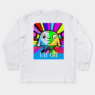 Uh oh Kids Long Sleeve T-Shirt